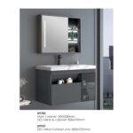 Bath Cabinet with Mirror & LED Light D-6880