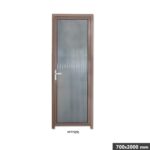 Coffee Coloured Alluminium Alloy Door (RIGHT) 700x2000mm