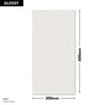 RANGE WALL TILE DIMITY BASE 300X600MM