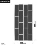 DM E-29-1570 Elevation Tiles 300x600mm