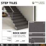 DM ROCK GREY STEP & RAISER TILE (FULL BODY) (30X90/20X90MM)