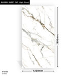 High Glossy PVC marble Sheet (DY2002) 1220x2990x3mm